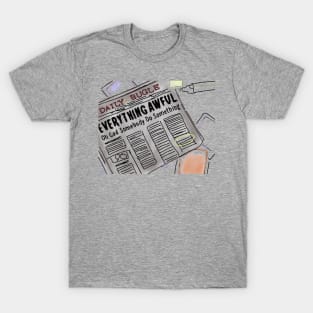 aw, newspaper (variant) T-Shirt